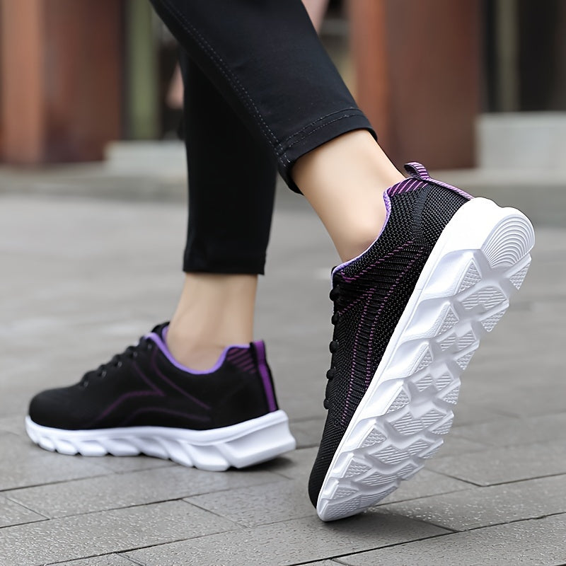 Mesh Breathable Running Sports Shoes Lightweight Non slip Outdoor Sneakers
