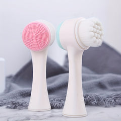Facial Cleansing Brush Soft Bristle Exfoliator Makeup Skincare