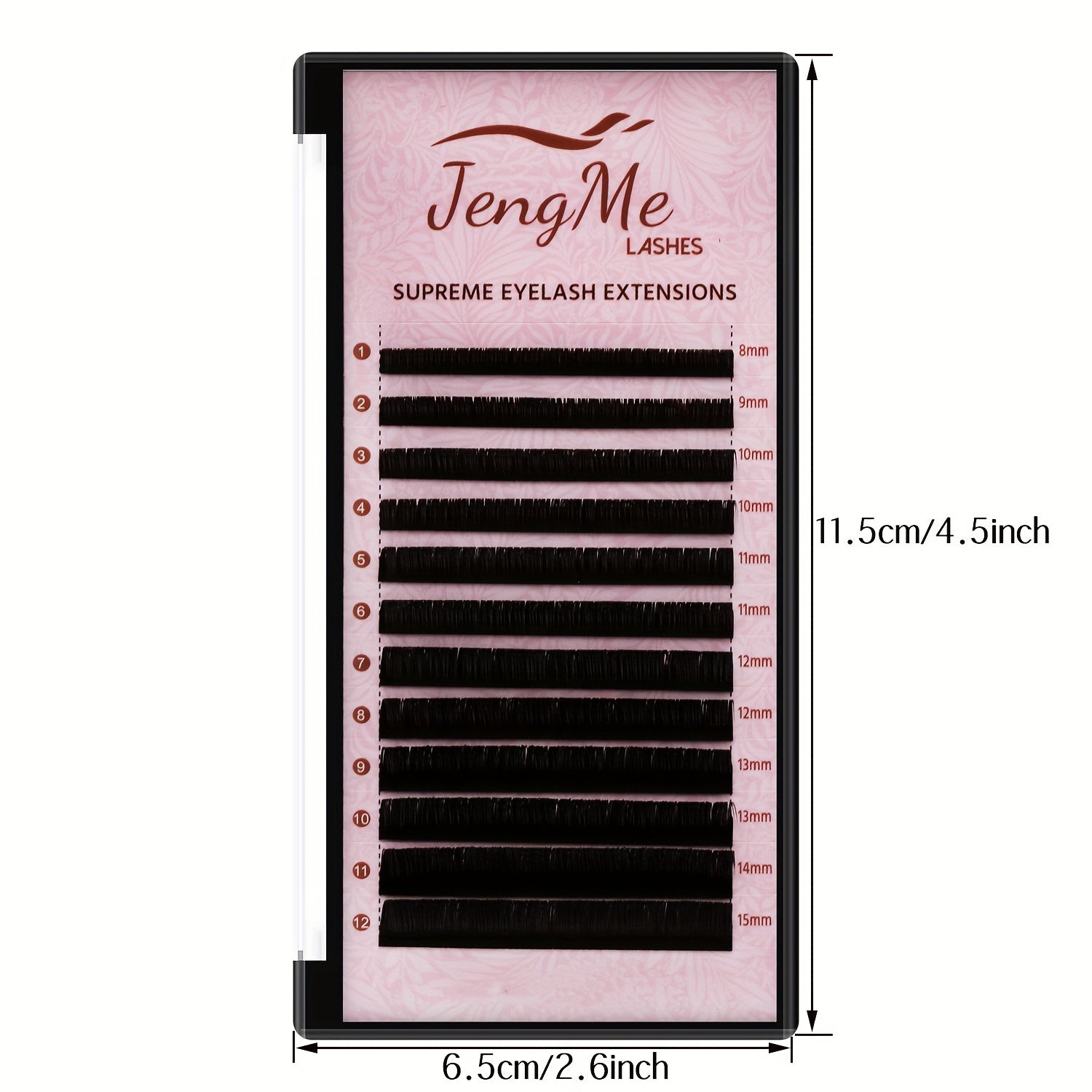 Silky Volume & Classic Lash Extensions 8-15mm C CC D DD Curl