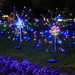 Solar Flower Light DIY Decoration Waterproof Garden Light