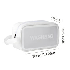Waterproof Toiletry Bag with Handle Large Capacity Makeup Organizer