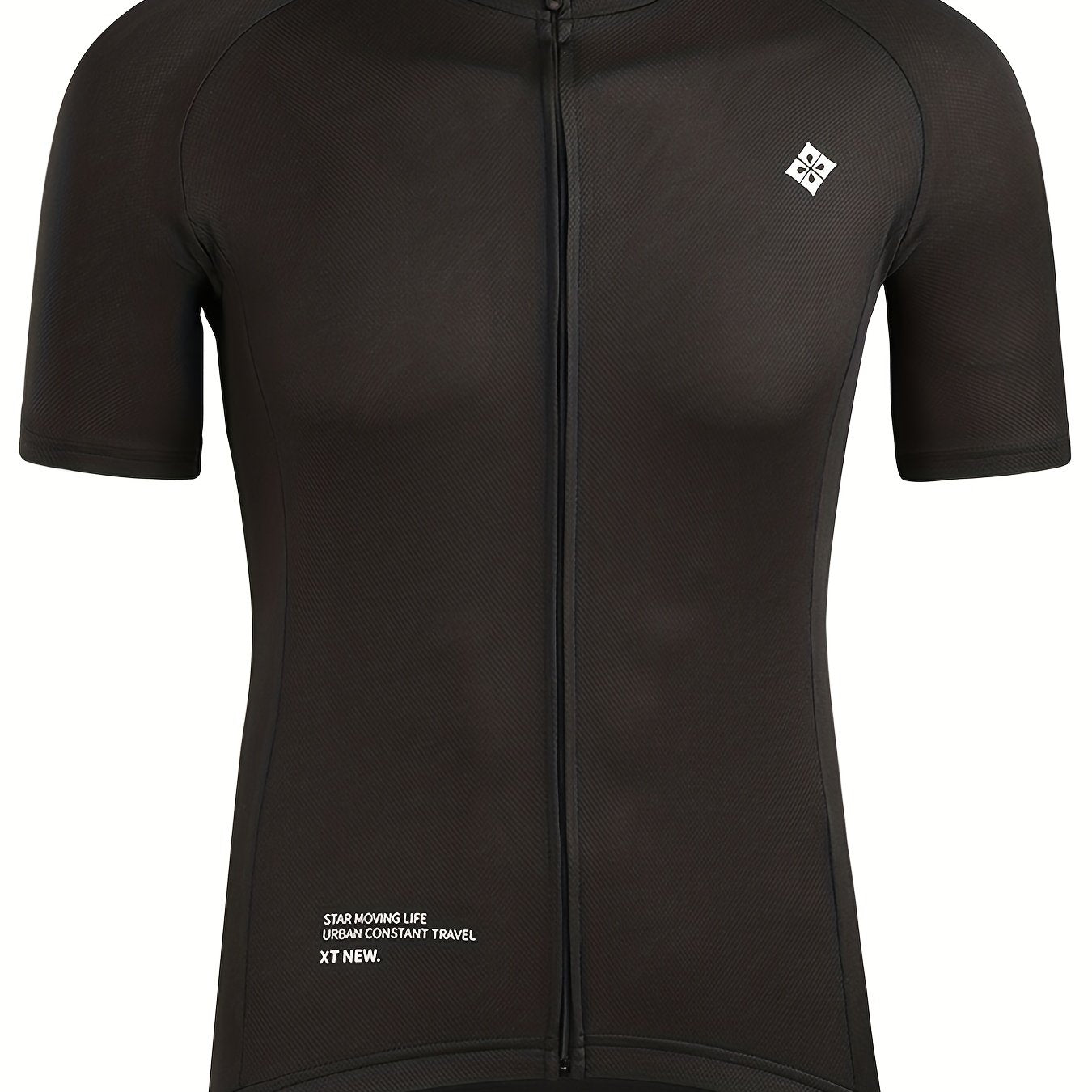 Quick Dry Men's Cycling Jersey with Breathable Moisture Wicking Fabric