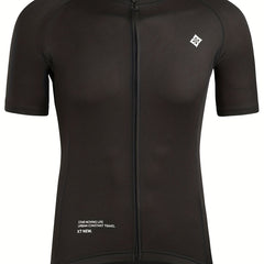 Quick Dry Men's Cycling Jersey with Breathable Moisture Wicking Fabric