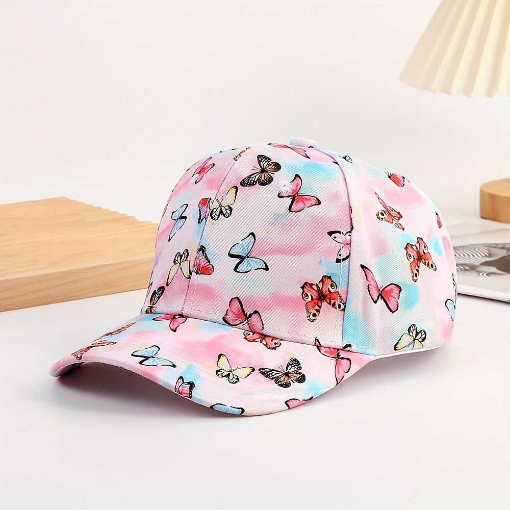 Kids Butterfly Bee Baseball Cap