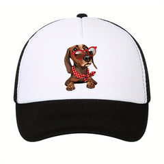 Animal Print Baseball Hat Outdoor Sunshade Trucker Hat