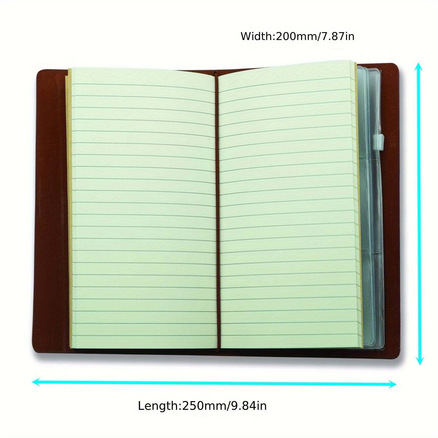 Brown Leather Masonic Journal Soft Cover Embossed Symbol