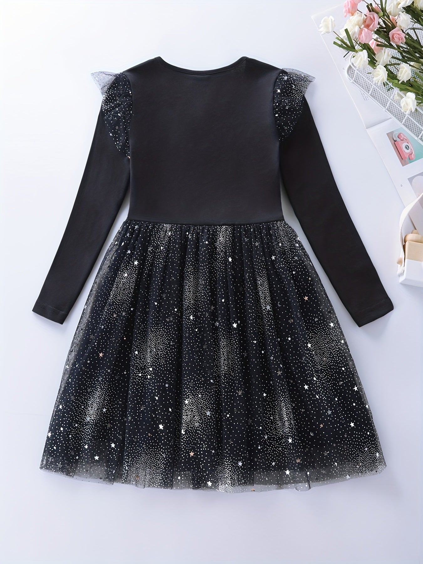 Sequins Unicorn Tutu Dress For Girls Tulle Ruffle Comfort Fit