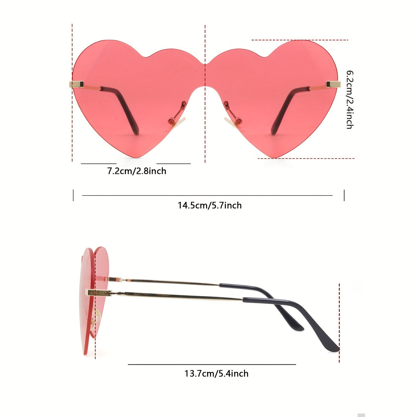 Y2K One piece Sunglasses UV400