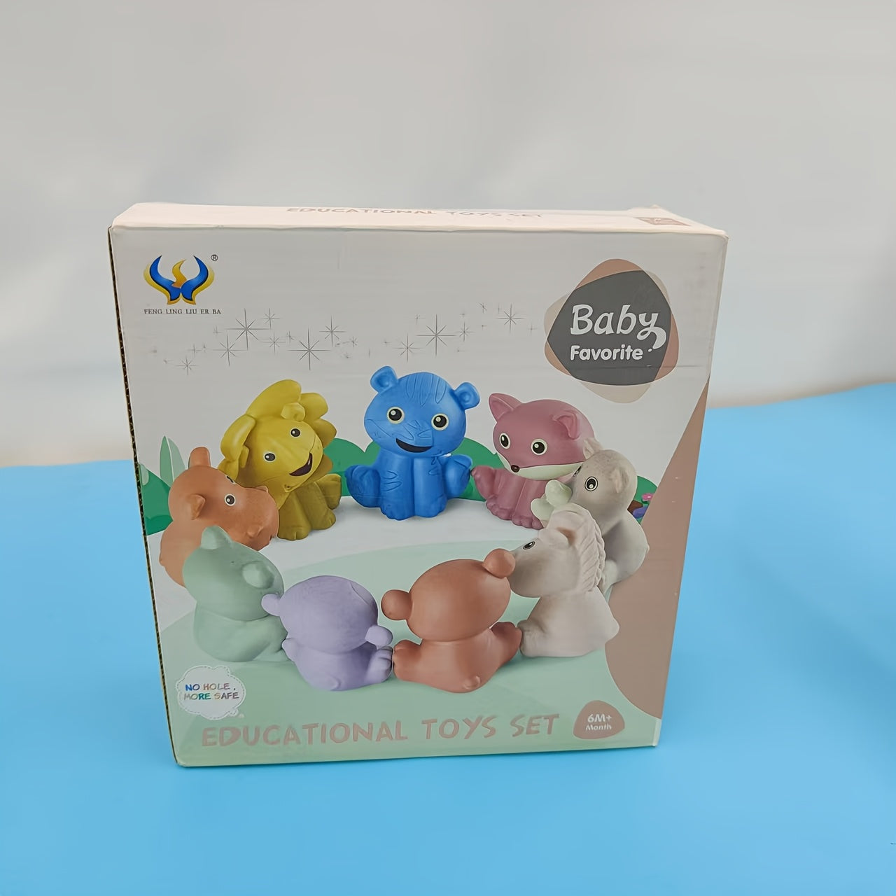 Baby Safe Soft Bath Animal Water Play Toy Set 9pcs