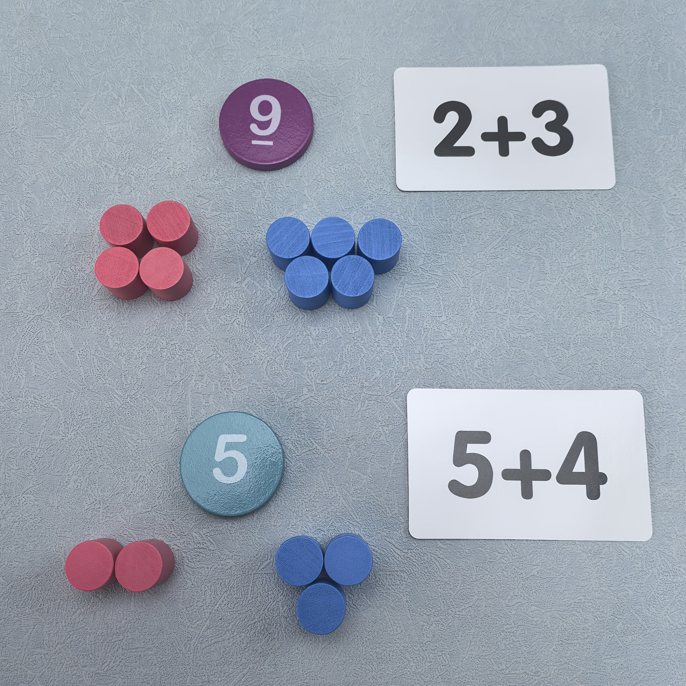 Giant Wooden Ten Frames Set for Early Math Learning