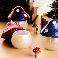Resin Mushroom Decor Jar Mold With Lid