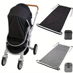 Adjustable Stroller Sunshade Canopy Twill Fabric UV Protection