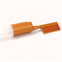 Hair Dyeing Applicator Bottle with Comb Unisex Adult Hair Coloring Gel Dispenser