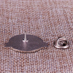 Science Enamel Lapel Pin Badges Metal Brooch