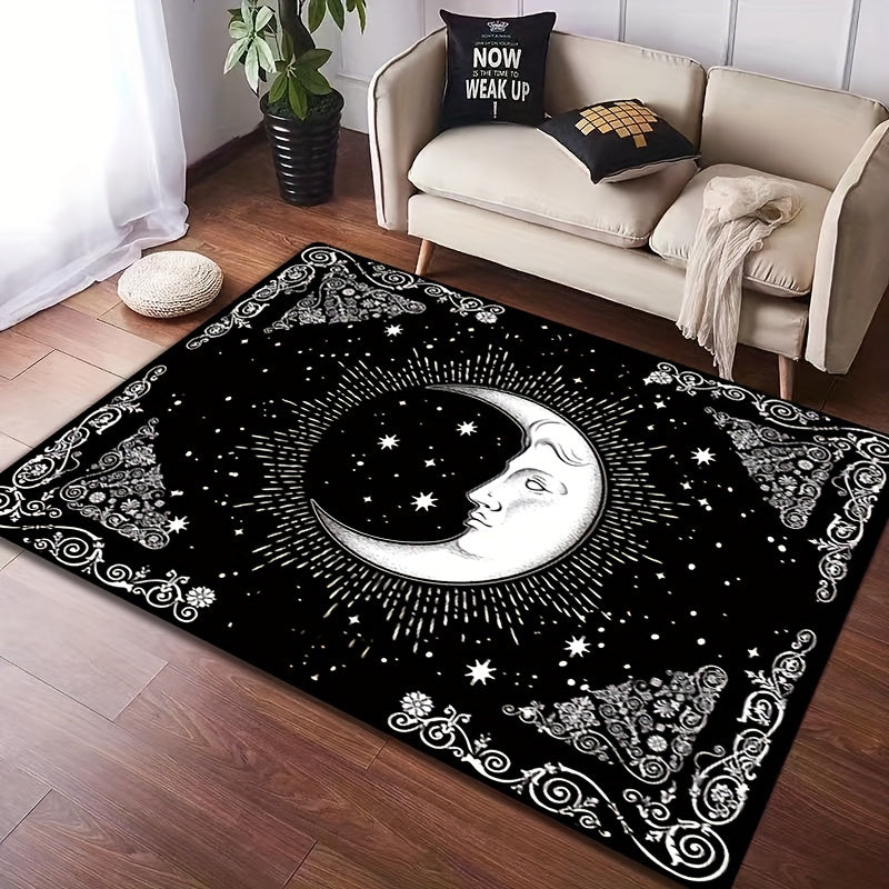 Soft Kitchen Rug And Moon Absorbent Mat Anti Fatigue Rug Runner Throw Rug