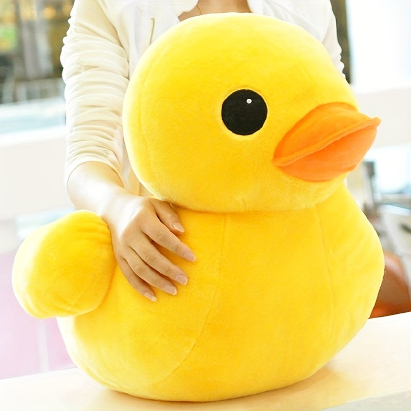 Giant Soft Yellow Duck Plush Toy for Kids