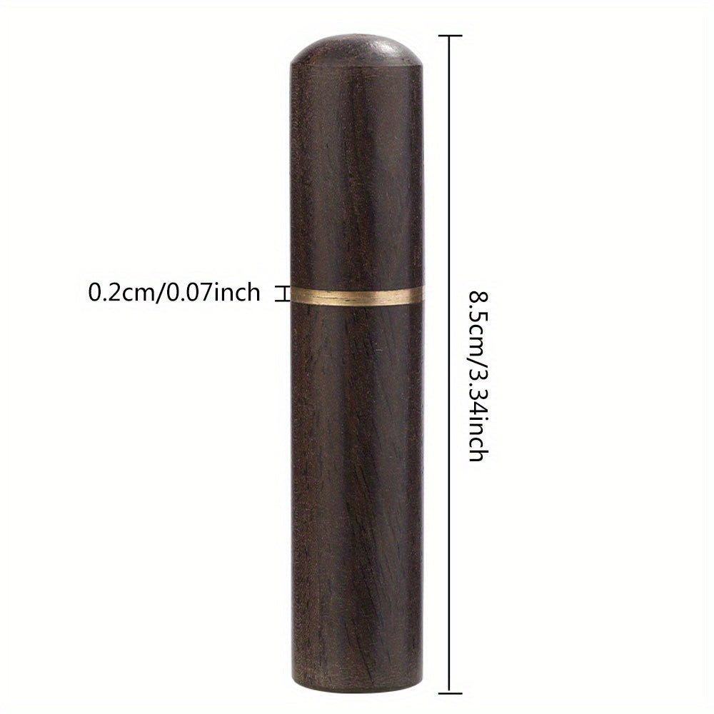 Wood Needle Organizer Sewing Needle Storage Case Ebony Needle Box