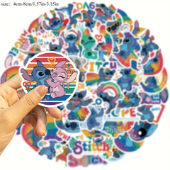 Stitch Graffiti Mini Sticker Pack - 30 Waterproof Vinyl Decals