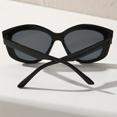 Oversized Cat Eye Sunglasses UV400 Anti Glare Glasses