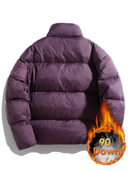 Women's Loose Winter Puffer Jacket Stand Collar