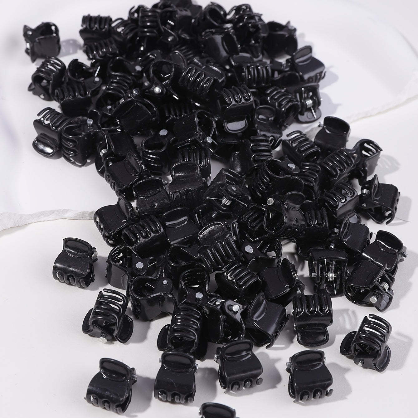 100pcs Mini Hair Claw Clip Non Slip Strong Shark Claw Braid Hair Clip