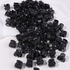 100pcs Mini Hair Claw Clip Non Slip Strong Shark Claw Braid Hair Clip