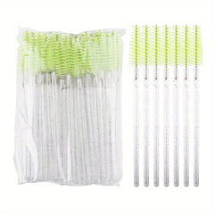 50PCS Eyelash Brush Mascara Wands Makeup Brushes Applicators Kits