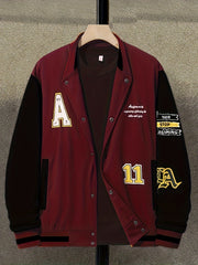 Men's Soft shell Baseball Collar Jacket