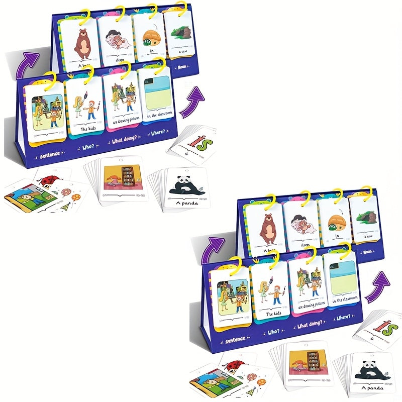 Educational Flashcards Interactive Spelling Game 2pcs