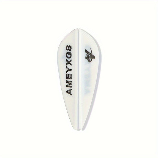50pcs 7.62cm Arrow Vanes Rubber Feather Fletches for DIY Archery