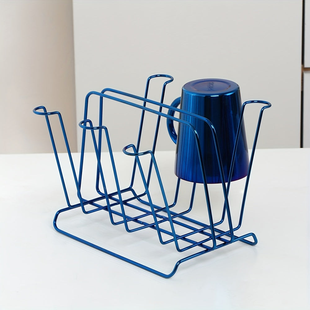 Stainless Steel Cup Drying Rack with Drain Tray