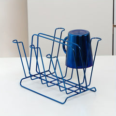 Stainless Steel Cup Drying Rack with Drain Tray