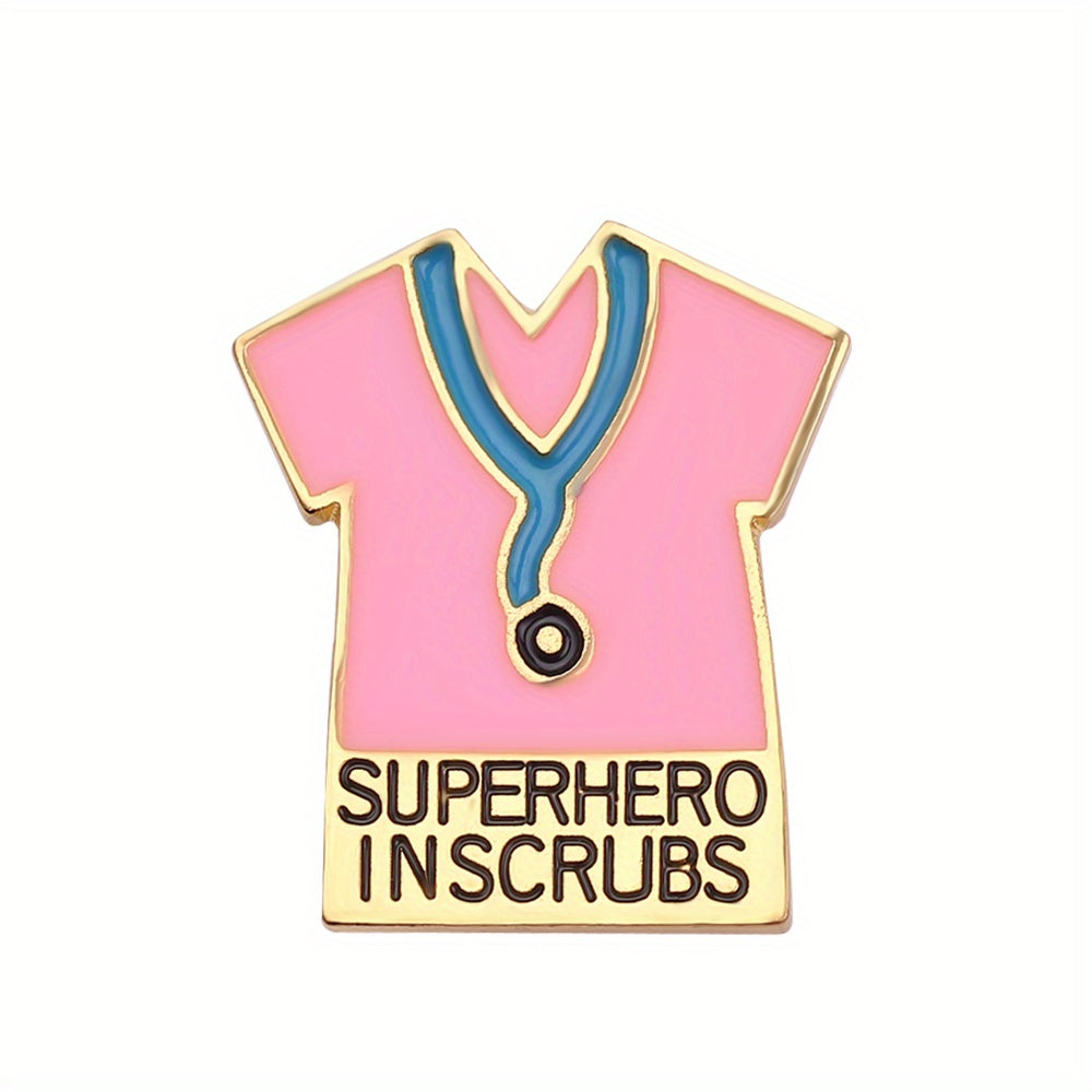 Cartoon Doctor Nurse Alloy Brooch Mini Clothing Accessories