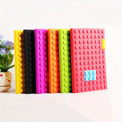 Creative Silicone Notebook Building Block Stationery Student Notebook