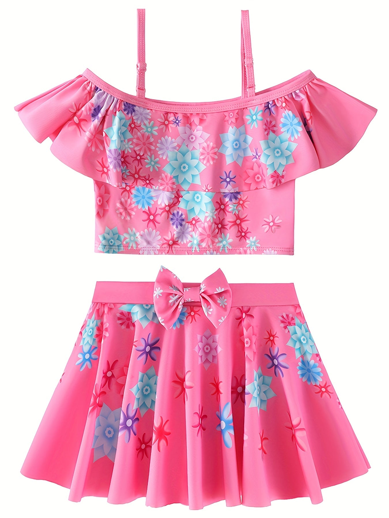 Encanto Magic Full House Swimsuit for Girls - Big Kids