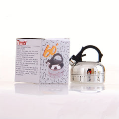 Kitchen Timer Novelty Kettle Mechanical Home Countdown Reminder