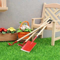 1:12 Scale Mini Gardening Tool Set for Doll House