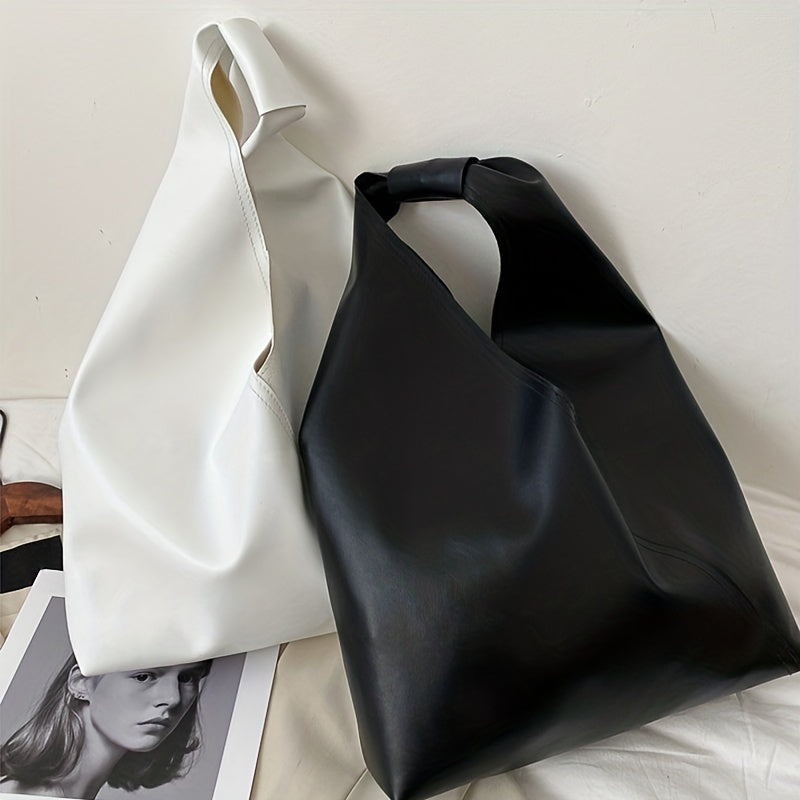 Large Capacity Hobo Bag Retro Shoulder Tote Women's Handbag