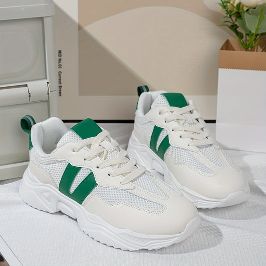 Women's Lightweight Chunky Sneakers Comfortable Breathable Running Shoes
