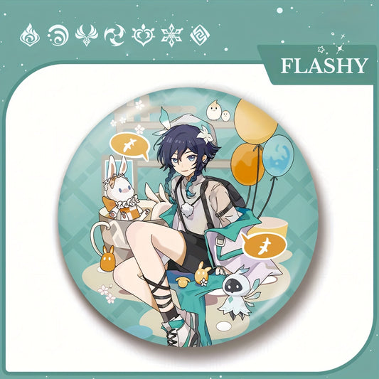 Game Cartoon Badges Character Figure Anime Pendant Decoration