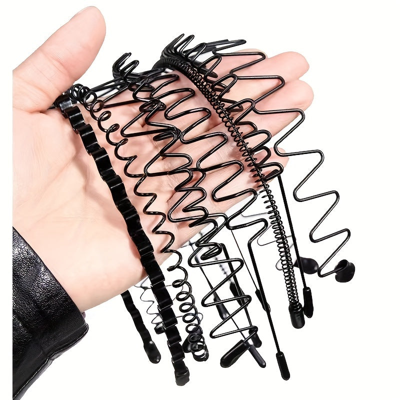 6pcs Mini Hair Hoop Hair Band Invisible Sports Headband Hair Accessories