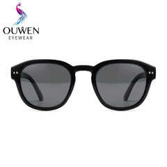 Retro Round Polarized Sunglasses For Men UV400 Protection