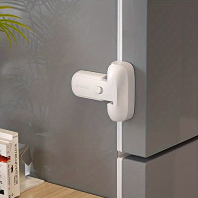 Fridge Door Safety Latch Lock - No Tools Required