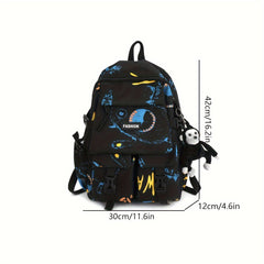 Stylish Large Capacity Backpack for Travel and Daily Use