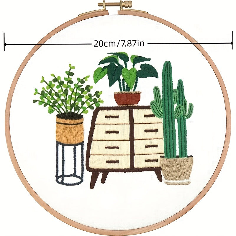 Floral Series Embroidery Starter Kit For Beginners