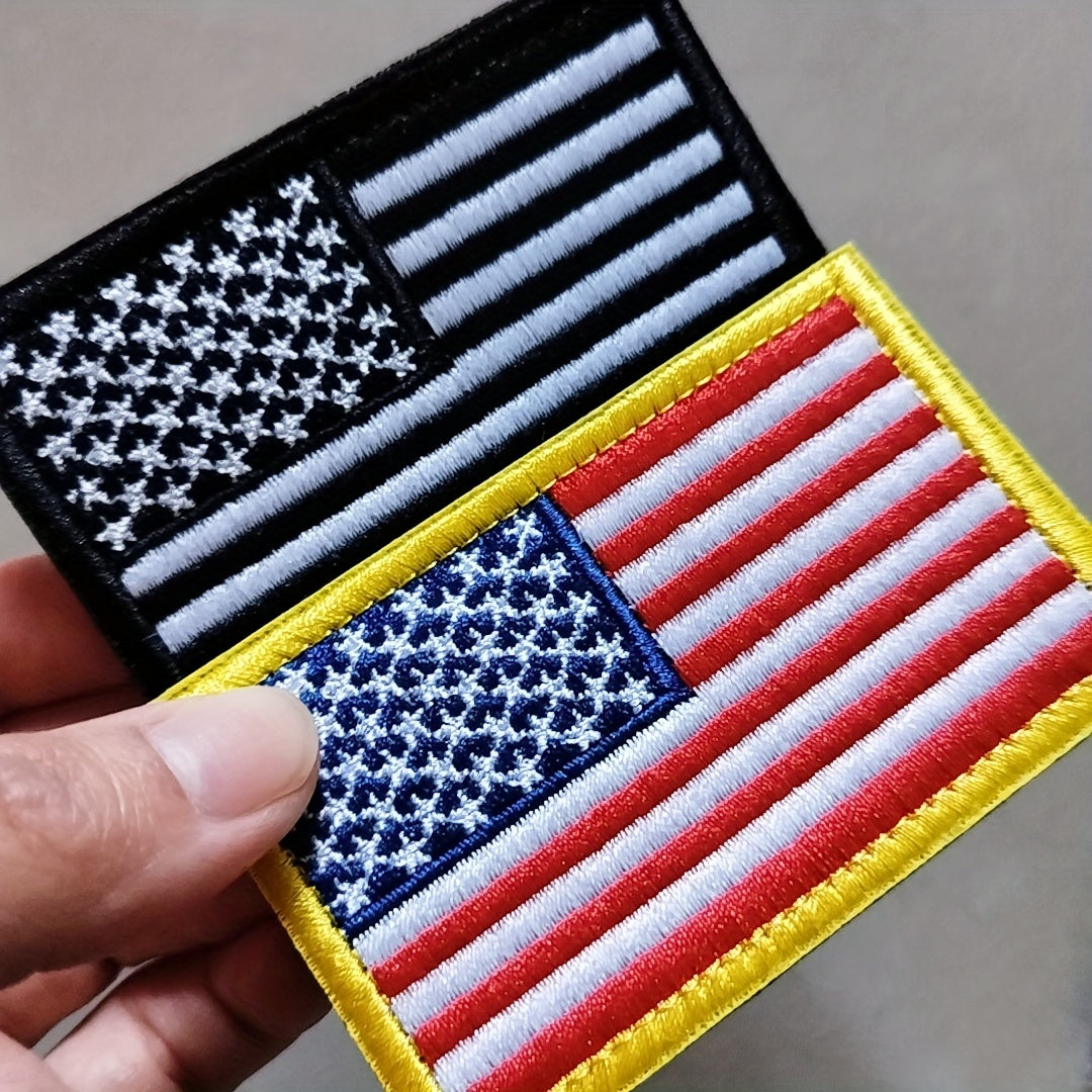 Flag Patch for Jackets Hats Backpacks