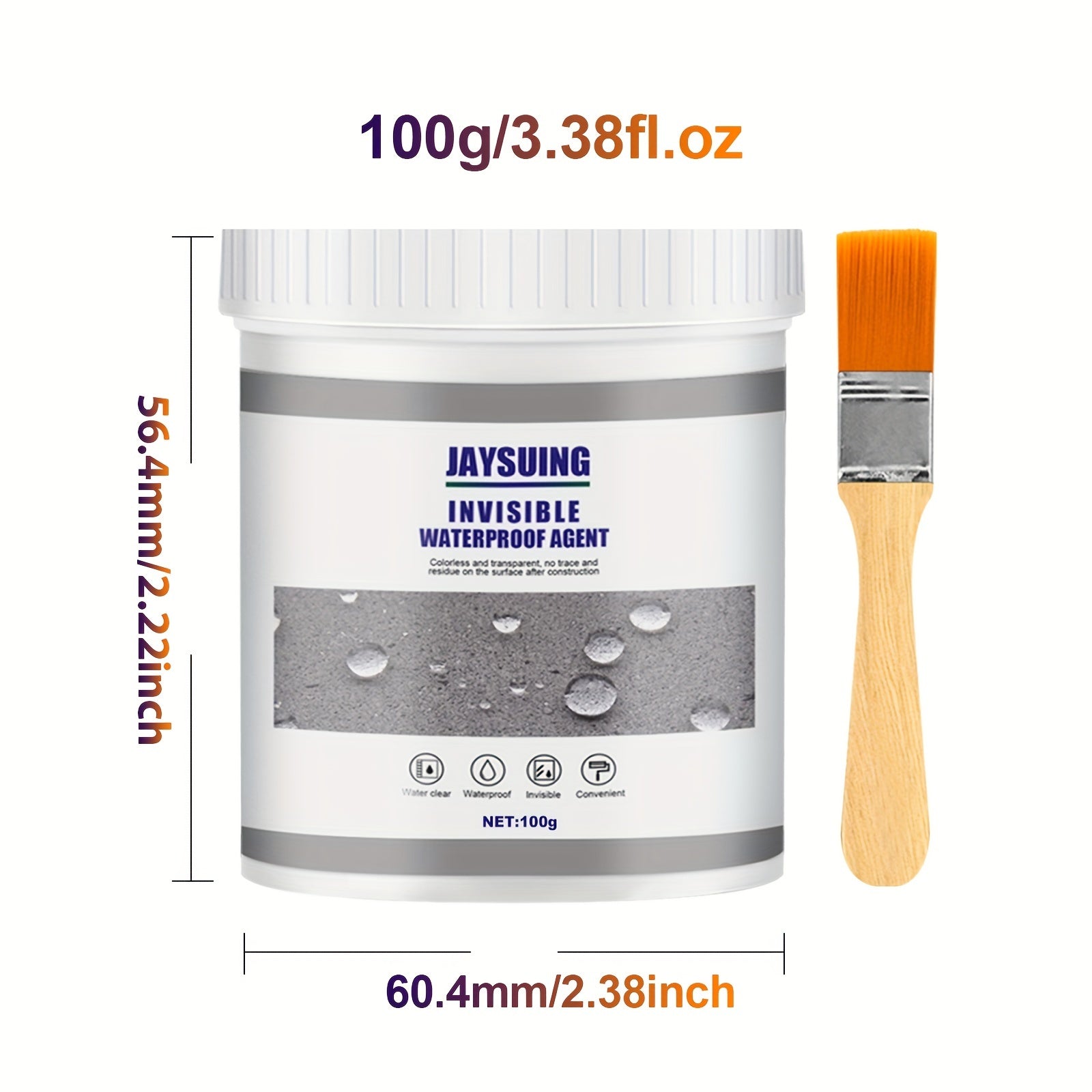 Invisible Waterproof Agent Strong Bonding Sealant 30g 100g