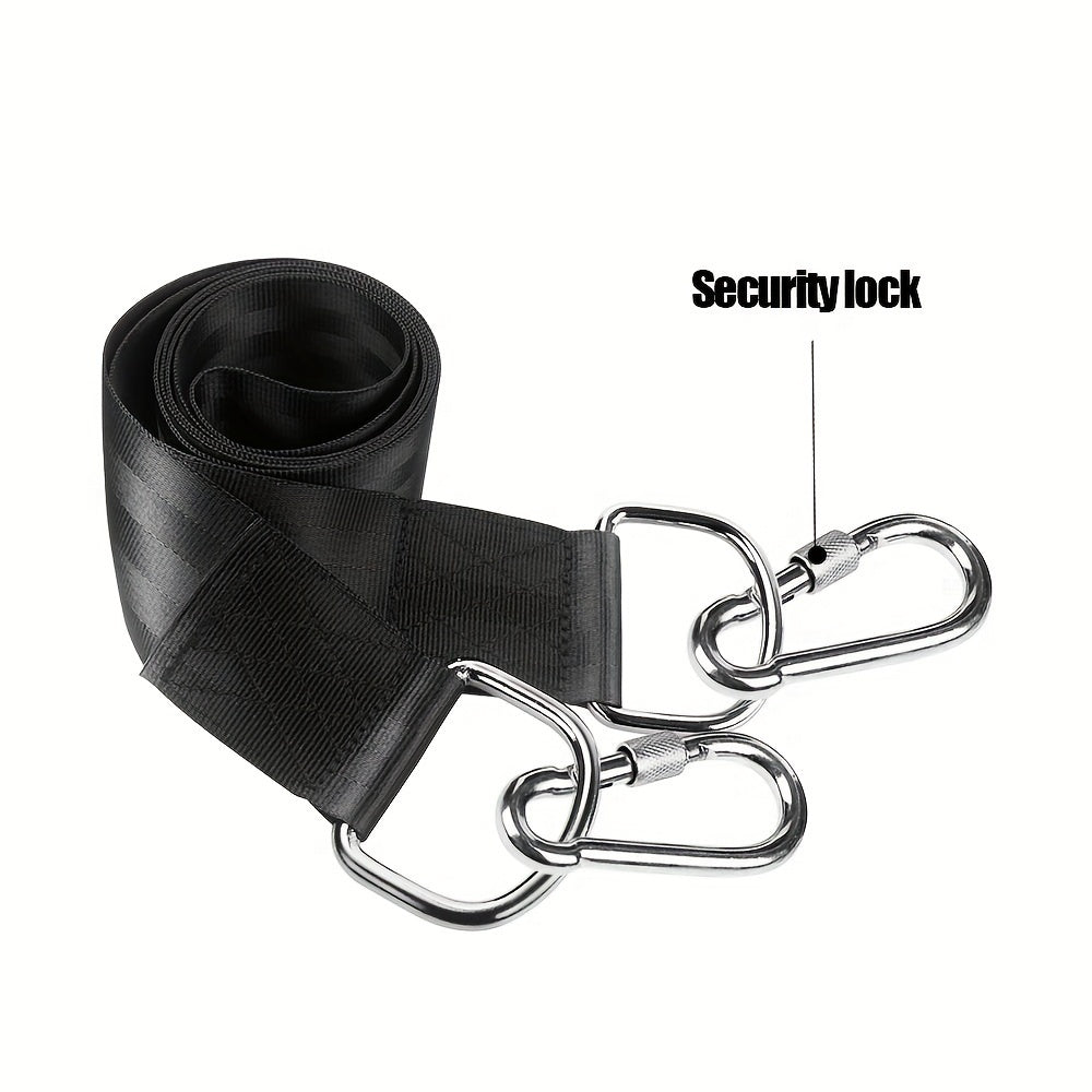 Tree Swing Straps Hanging Seat Safety Belt Outdoor Swing Hangers