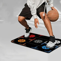 Basketball Footstep Training Mat Silent Non Slip System