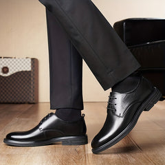 Men's Lace Up Derby Shoes Round Toe Wear resistant Non Slip